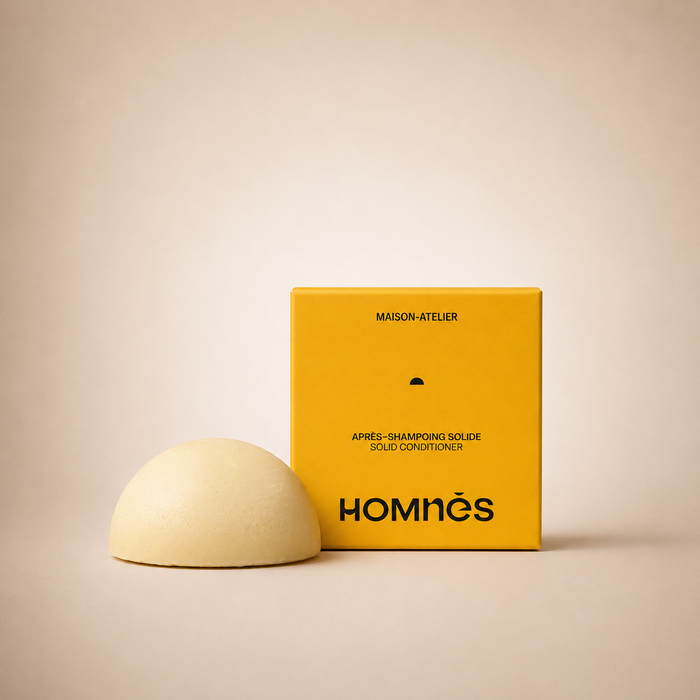 Après-shampoing solide démêlant Homnès - À la protéine de soie