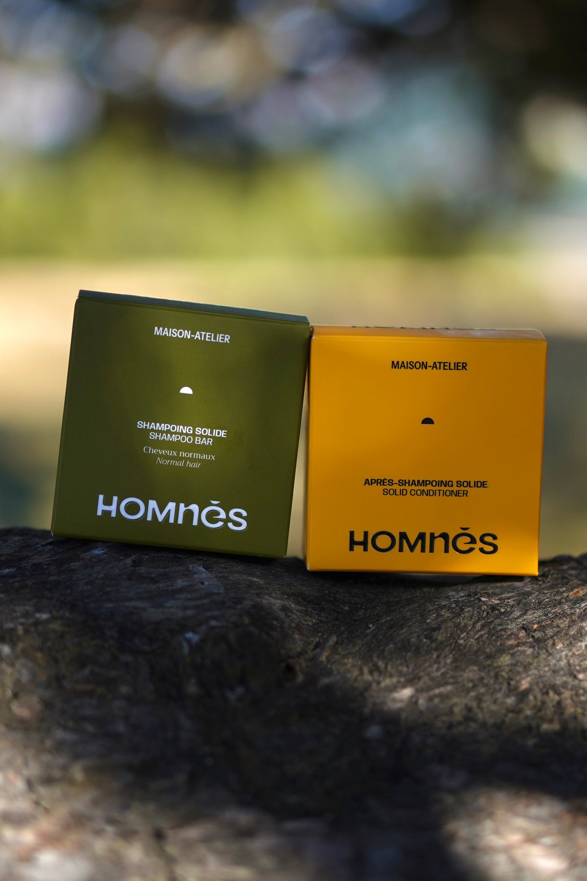 Duo vaste shampoo normaal haar en conditioner Homnès, weergave 2