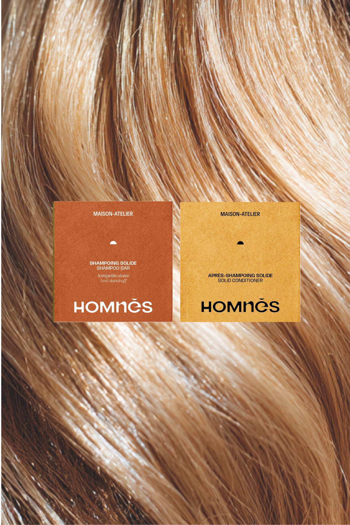 Duo vaste anti-roosshampoo en conditioner Homnès, weergave 2