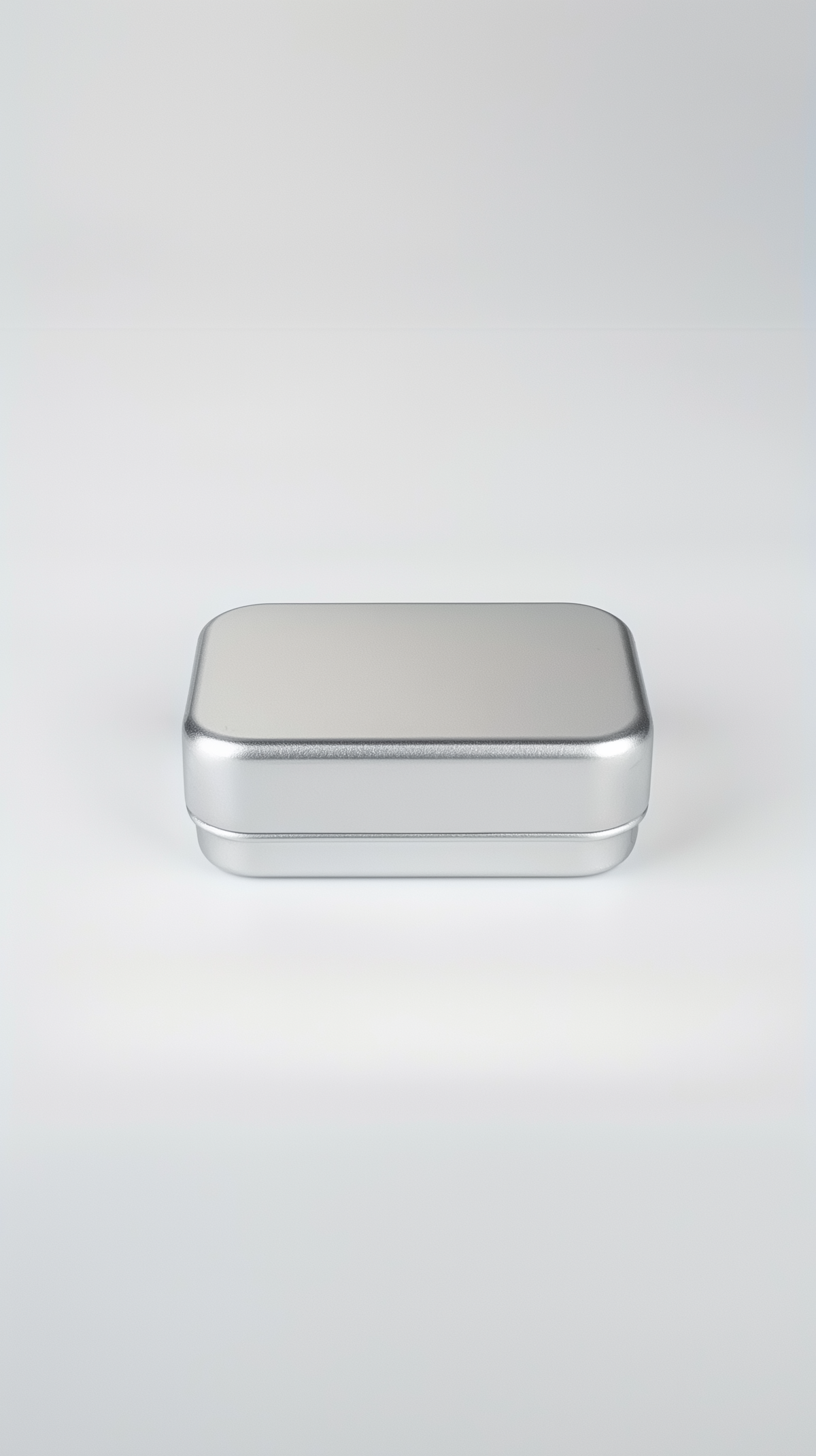 Rechthoekig aluminium reisdoosje Homnès, weergave 3