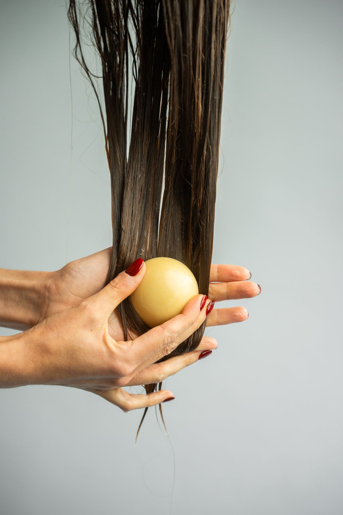 Homnès detangling solid conditioner - shine and hydration