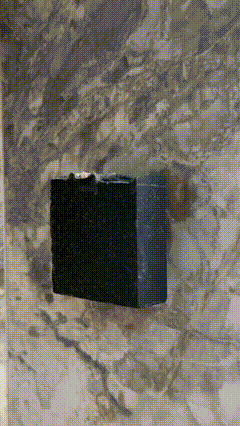 Magnetische wandzeephouder Homnès, weergave 6